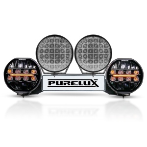 Kit de proiectoare auxiliare PURELUX WRC 9, 750W / 49 000 lm - Set complet, Nou - Img 2
