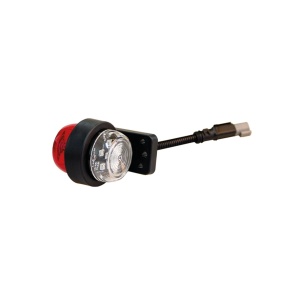 Lampă de avertizare / lumină de poziție Strands Viking - 12/24V / 0.9W / 108 mm / Alb/Roșu - Img 2
