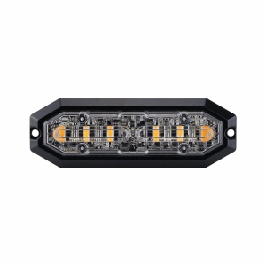 Lampă de avertizare Strands Lighthead - Portocaliu / 12/24V / 15,6W / 132 mm