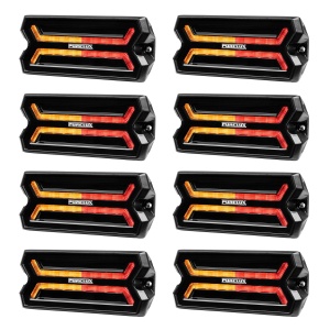 Lampă de frână / Lampă de gabarit / Turn signal PURELUX Panther Core-R - 12/24V / 24W / 105 mm, 8 buc