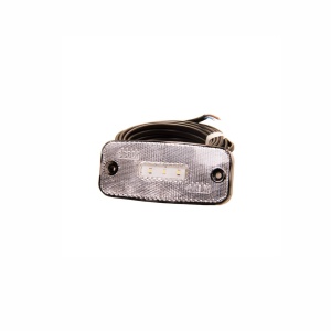 Lampă de poziție / Side Lampă de gabarit Strands lumină de poziție 5 LED - 12/24V / 111 mm, Alb - Img 2