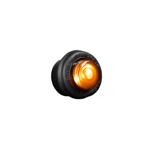 Lampă de poziție Strands Freedom Negru Raven - 12/24V / 1W / 29 mm, Portocaliu - Img 2