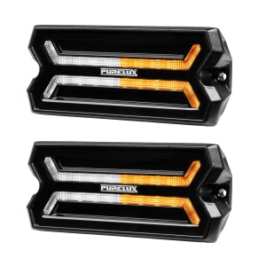 Lampă de semnalizare / Lampă de gabarit PURELUX Panther Core-X - 12/24V / 20W / 105 mm, 2 buc