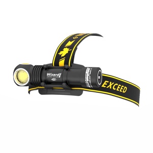 Lampă frontală ARMYTEK Wizard Pro Nichia - 1400 lm / Reîncărcabil