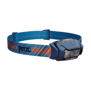Lampă frontală PETZL Aria 1R RGB - 475 lm / Reîncărcabil, albastru