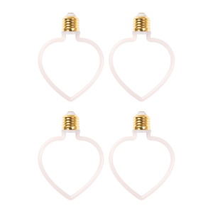 Lampă LED AGGE Carnival E27, 4W, Heart, 4 buc