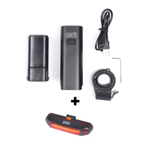 Lampă pentru bicicletă Light5 NB800 - 800 lm / Reîncărcabil, Frontlight + Light5 Streak taillight - Img 2