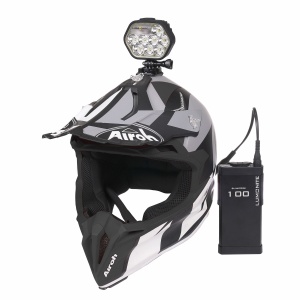 Lampă pentru cască Enduro LUMONITE Leader - 6838 lm / Reîncărcabil, Lighthead + slimcore