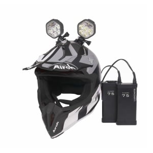 Lampă pentru cască Enduro LUMONITE Navigator2 - 4195 lm / Reîncărcabil, 2 x Lighthead + 2 x Slimcore - Img 2