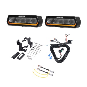 Mounting kit Lazer A-Pillar Holder, Toyota Land Cruiser 250 (2024+), Mounting kit + 2 pcs Purelux Panther Alpha 30