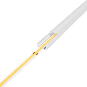 Profil pentru bandă LED AGGE Surface, montaj aparent, argintiu (200 cm)