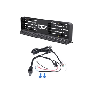 Proiector auxiliar cu suport pentru numărul de înmatriculare OZZ LP1 - dreaptă / 54 cm / 88W / Ref. 50, Negru, lampă + cablaj
