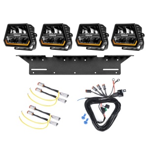 Proiector auxiliar PURELUX Panther Alpha 60 - 12 cm / 60W / Spot, 4 buc - Set complet - Img 2