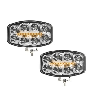 Proiector auxiliar Strands Delta - Rectangular / 25 cm / 80W, 2 buc - Img 2
