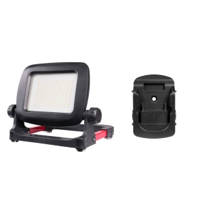 Proiector de lucru AGGE Workmate 3K Pro, pentru acumulatori de scule electrice, 3500 lm, lampă + adaptor pentru acumulatori Makita - Img 2