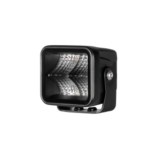 Proiector de lucru PURELUX Terrain Black Square Flood - 7 cm / 20W / fascicul larg, 1 buc.