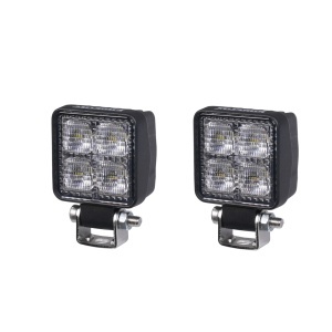 Proiector de lucru PURELUX Terrain Negru Mini - 5 cm / 12W / fascicul larg, 2 buc - Img 2