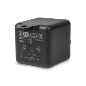 Releu PURELUX – 12V / releu pentru proiectoare auxiliare, 100A