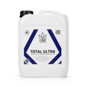 Soluție de prespălare KING CARTHUR Total Ultra - spumantă / pentru îndepărtarea cerii, 5000ml