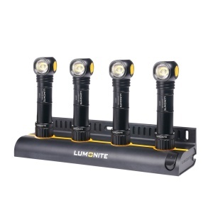 Stație de încărcare multiplă LUMONITE 4-Slot Charging Station V2, stație de încărcare + 4 x Lumonite Compass