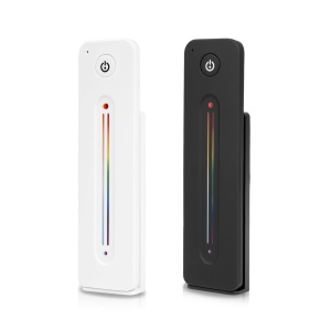 Telecomandă pentru bandă LED AGGE RGB+CCT Touch Slide, RF 2.4 GHz, doar telecomanda (Negru) - Img 2
