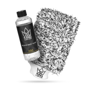 Washmitt King Carthur Premium Microfiber Wash Mitt, Mitt + Microfiber detergent
