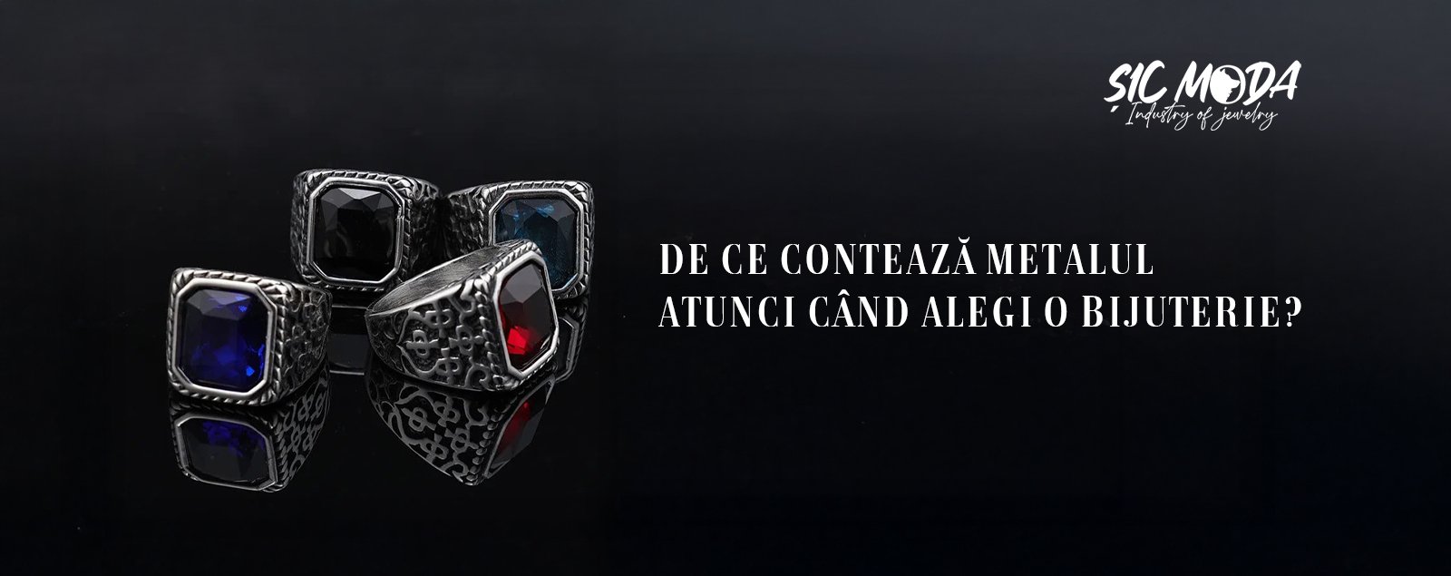 Ghid complet: Ce metal alegi pentru bijuteriile tale? Inox, Titan sau Tungsten?