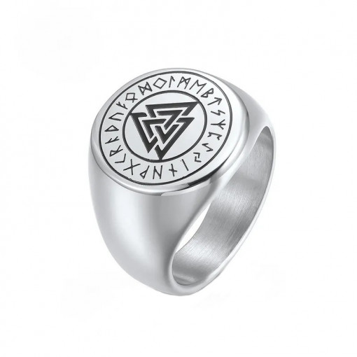 Celtic pattern ring in stainless steel SIC MODA 5393