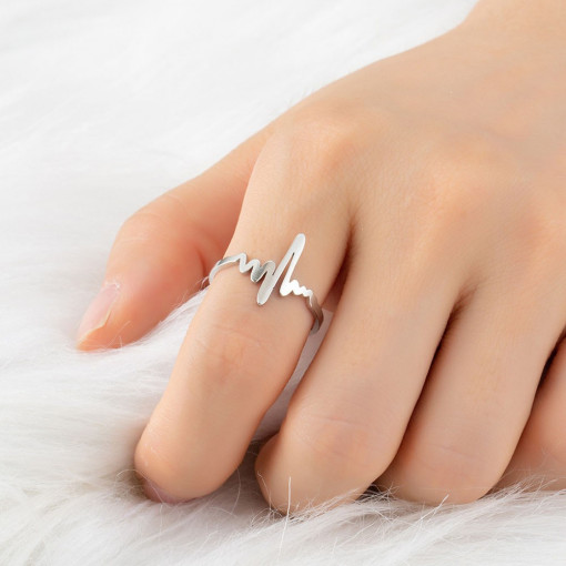 Inel Feminin Otel Inoxidabil SIC MODA 3962A