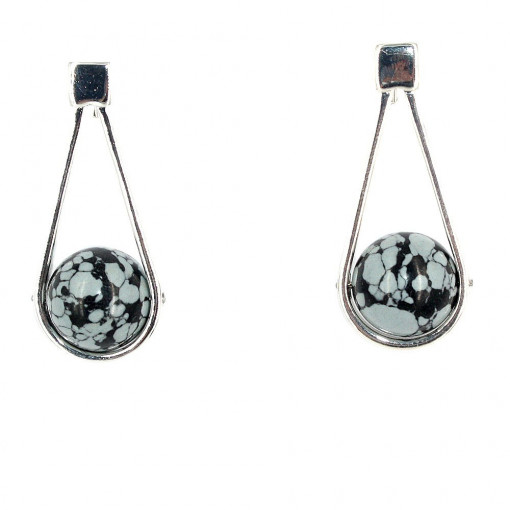 Sic Moda Rotating Stone Earrings 2180