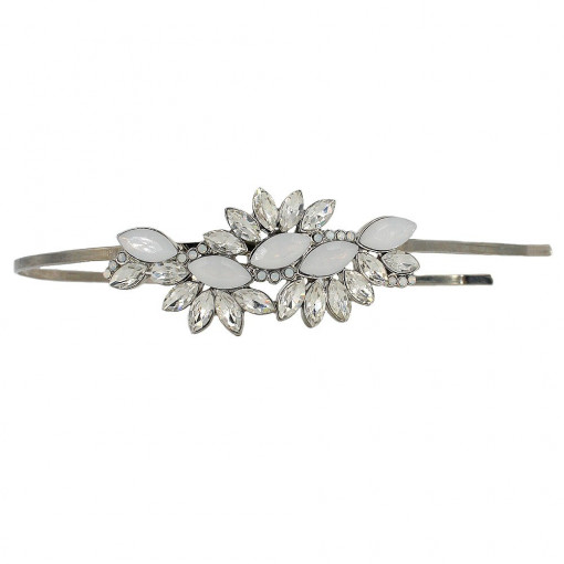Tiara Delicata cu Decor Lateral