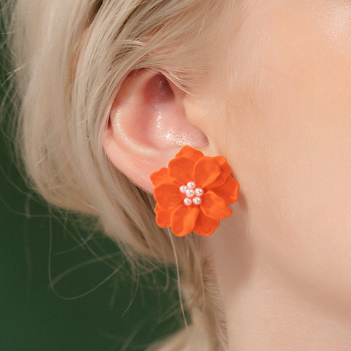 Cercei floare Sic Moda 4137