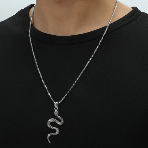 Colier Sarpe Inox SIC MODA