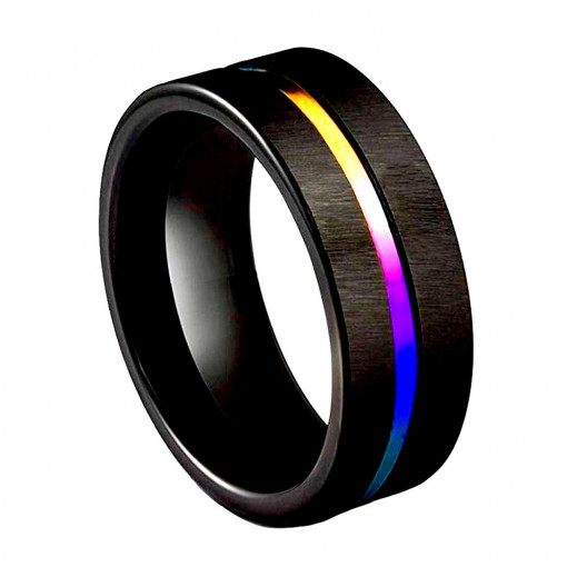 Inel curcubeu titan SIC MODA 3743
