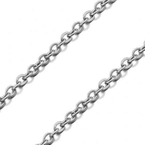 Necklace 2 mm 4220 in titanium SIC MODA