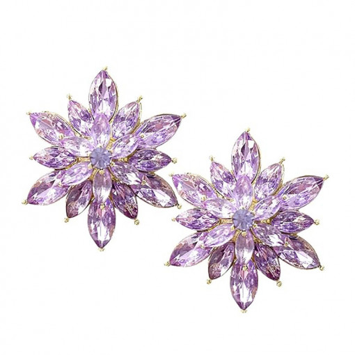 Cercei Floare Sic Moda 5763A