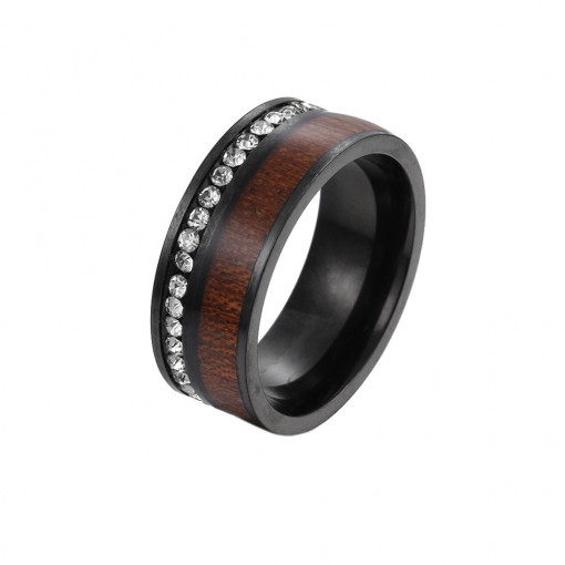 Inel Lemn de Salcam Titan SIC MODA 4023