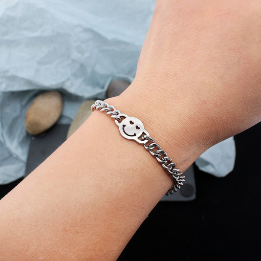 Bratara Smiley face Titan 4211 SIC MODA