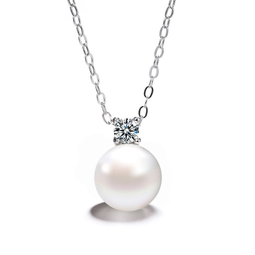 Colier din Argint 925, Minimalist cu perla, Sic Moda 6096