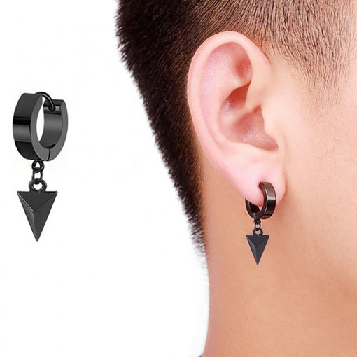 SIC MODA titanium pyramid earring SIC MODA 4206B