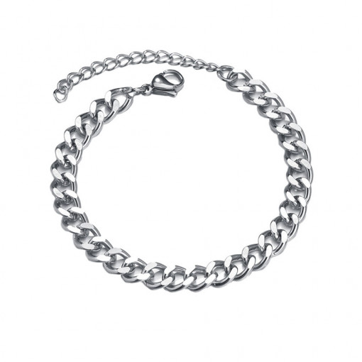 Bratara clasica 7mm Inox Sic Moda 4341