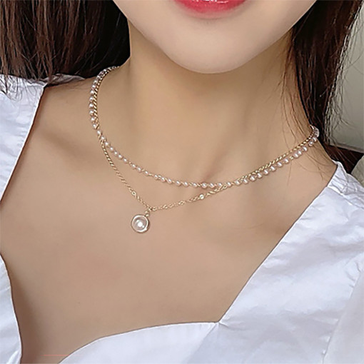 Colier cu perle Sic Moda 5365G