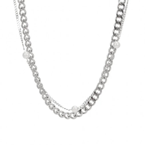 Colier Titan cu perle Sic Moda 5366
