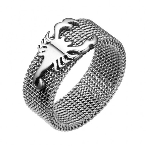 Titanium Scorpion Ring 4069 Sic Moda
