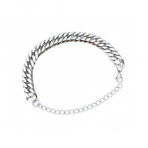 Brățară Bărbătesc din Inox chirurgical 316L — Argintiu