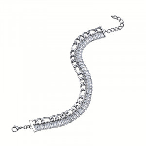 Brățară Damă din Inox chirurgical 316L cu zirconiu