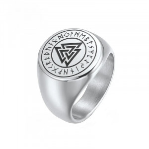 Celtic pattern ring in stainless steel SIC MODA 5393