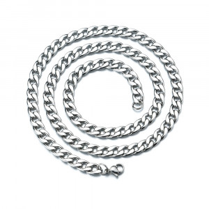 Colier Bărbătesc din Inox chirurgical 316L — Argintiu - Img 1