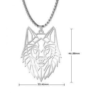 Colier Bărbătesc din Inox chirurgical 316L — Argintiu - Img 2