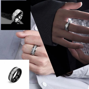 Inel Unisex Inox SIC MODA 3818 - Img 4